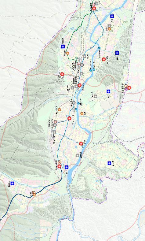 兰州市地图最新版,兰州最新版市图