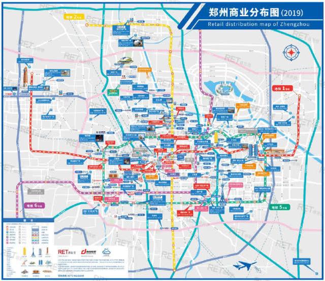 最新郑州地图,全新出炉的郑州城市脉络图