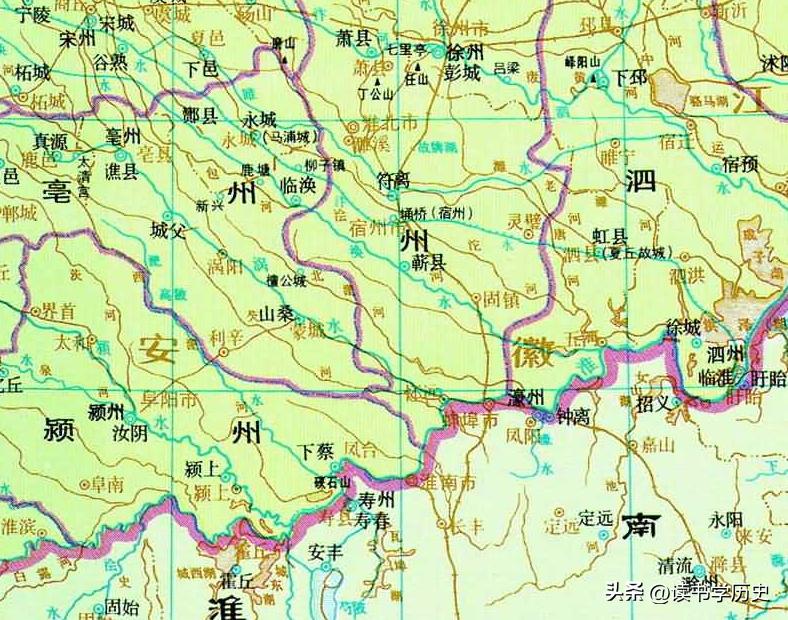 蚌埠最新地图,蚌埠新版地图