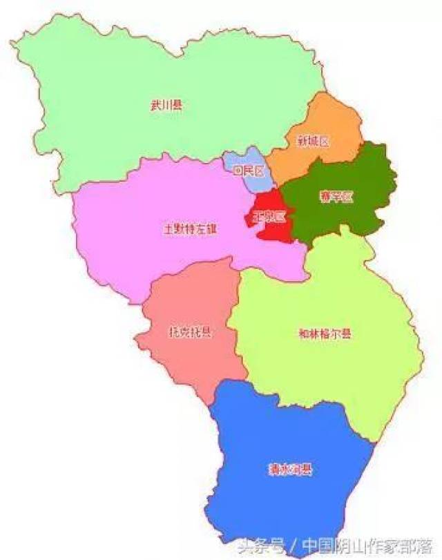 呼市最新地图,呼和浩特最新版图