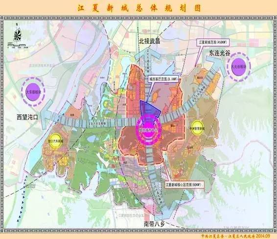 江夏金港新区最新规划，江夏金港新区全新蓝图