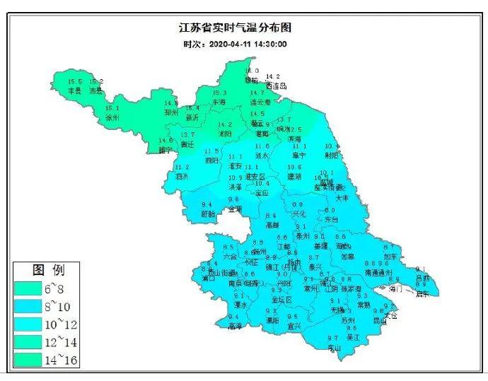 扬州江苏今日气象预报