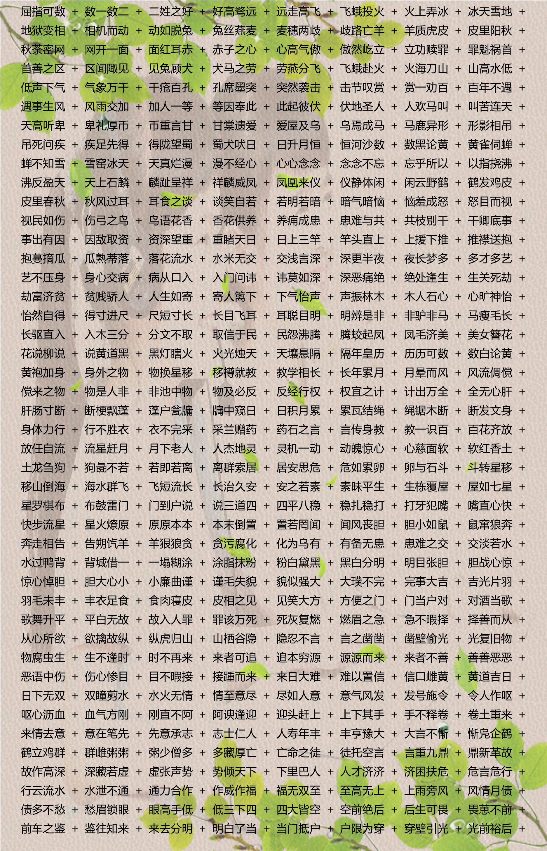 全年资料免费大全资料打开_收益成语分析落实_工具版A4.5.822